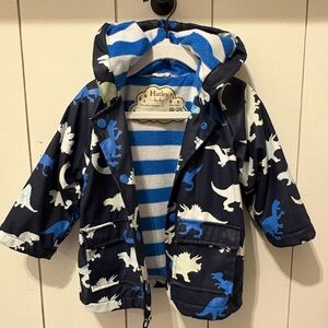 Hatley Blue Dinosaur Print Raincoat